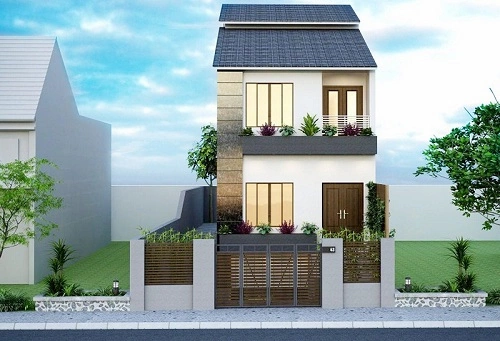 Kích thước nhỏ gọn cùng hệ thống bảo vệ kép của máy bơm đẩy cao Hitachi phù hợp cho mô hình nhà phố 3-5 tầng